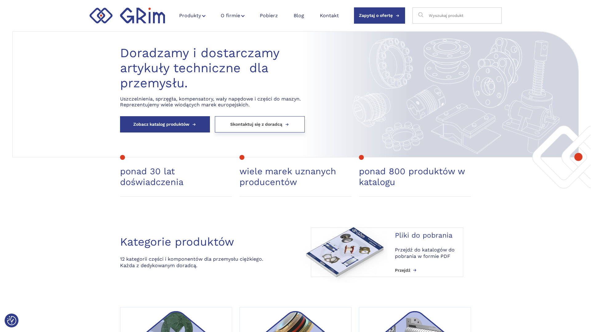 Grim - artykuły techniczne do maszyn